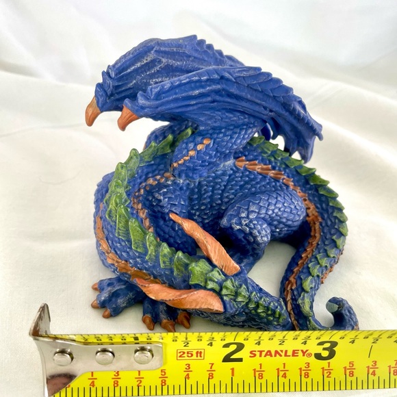 Sleepy Dragon Mythical Realms Figure Safari EUC Displayed Only - Picture 7 of 7